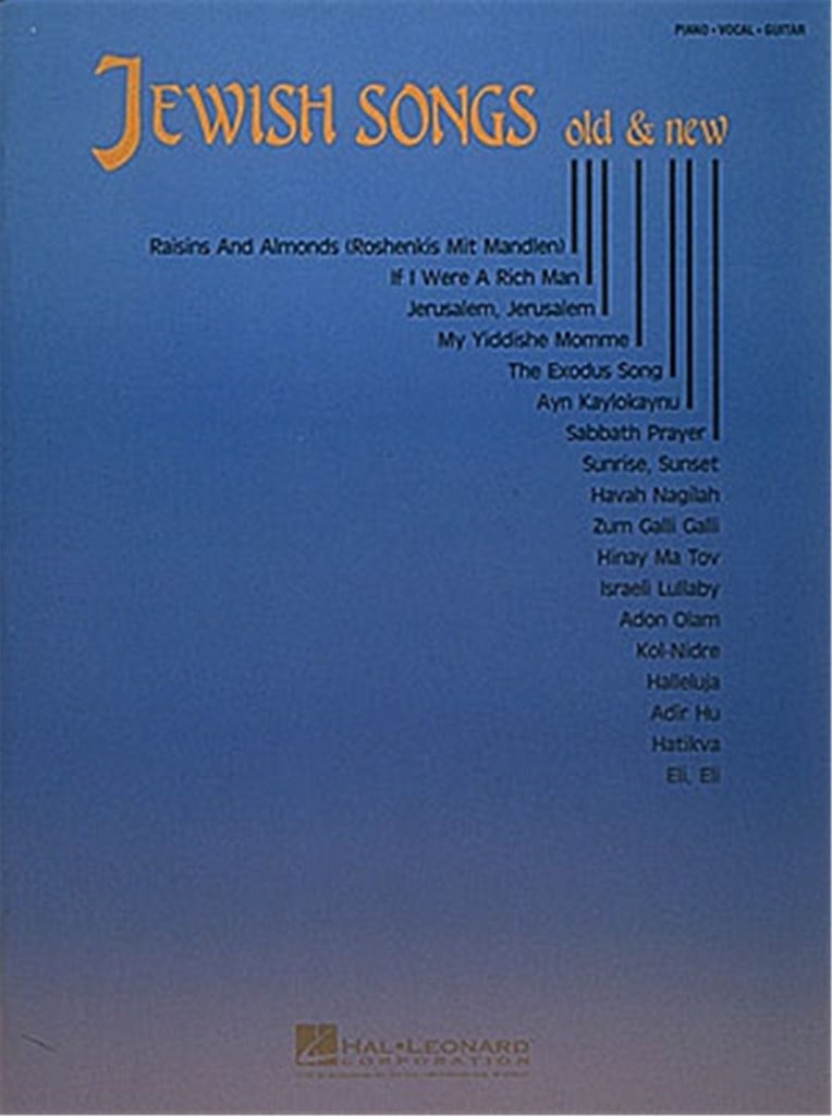 Jewish Songs Old And New